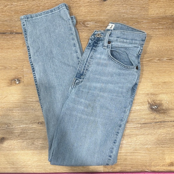 Abercrombie & Fitch Denim - Abercrombie & Fitch Light Blue Straight Leg Jeans